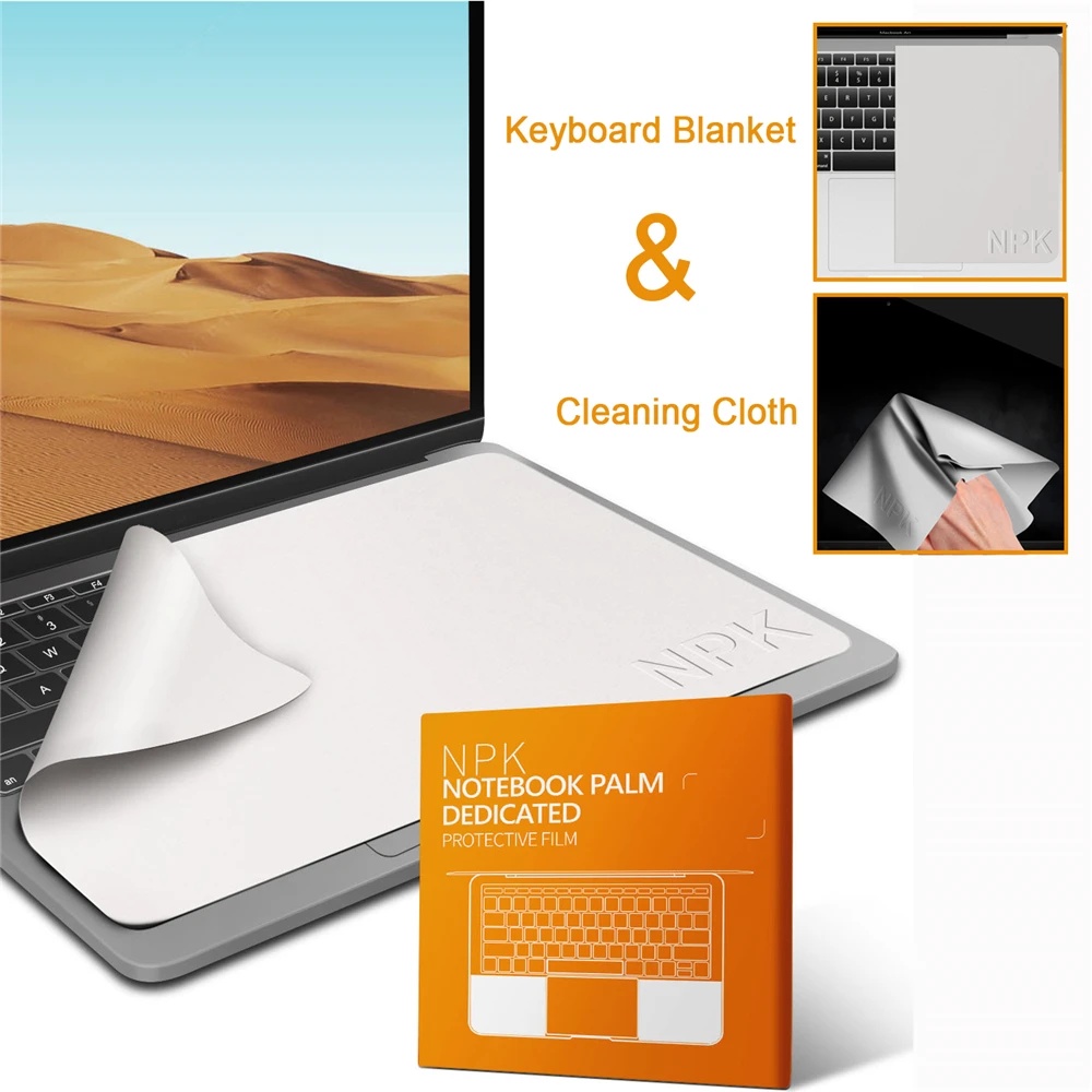 

Microfiber Dustproof Protective Film Notebook Palm Keyboard Blanket Cover Laptop Screen Cleaning Cloth For MacBook Pro 13/15/16