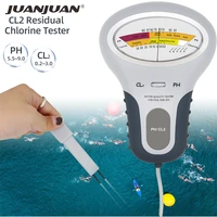 2 in 1 chlorine meter pc 101 ph tester ph chlorine tester water quality testing device cl2 measuring for pool aquarium 30off