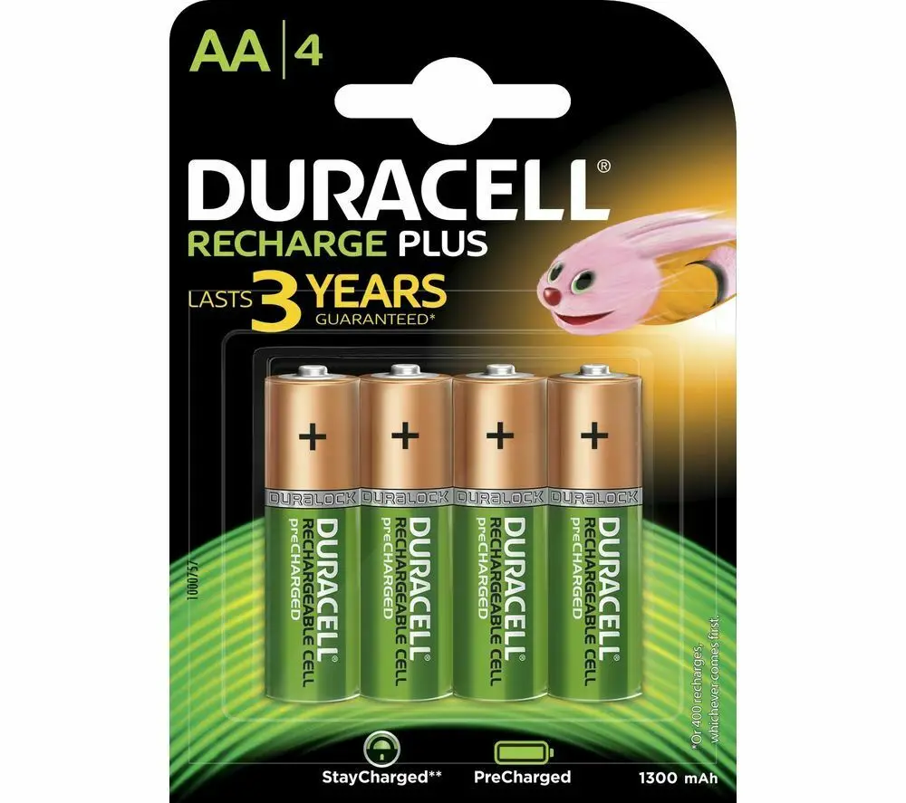 

DURACELL AA NiMH Rechargeable Batteries - Pack of 4 - Currys