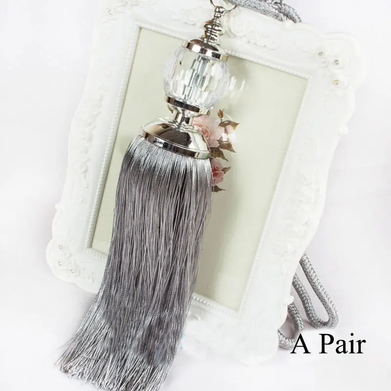 

New Crystal Creative Window Practical Curtain Buckle Scene Layout 2pcs Rhinestone Buckle Fashion Home Decoration Accessories