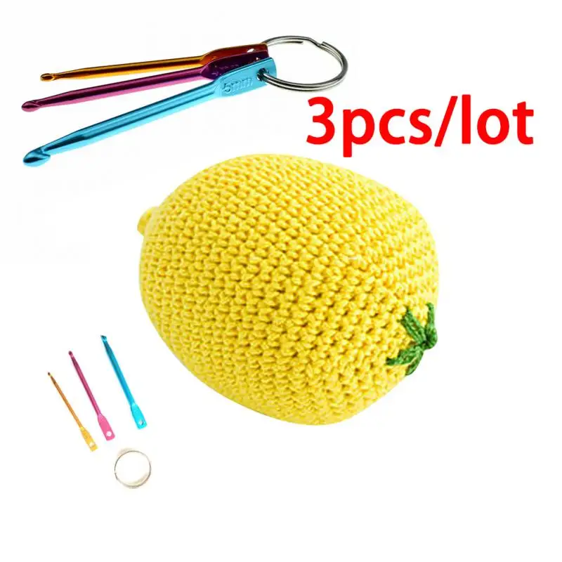 Спицы Швейные 3 мм 4 5 шт. афганские спицы для вязания тунисские Алюминиевые крючки