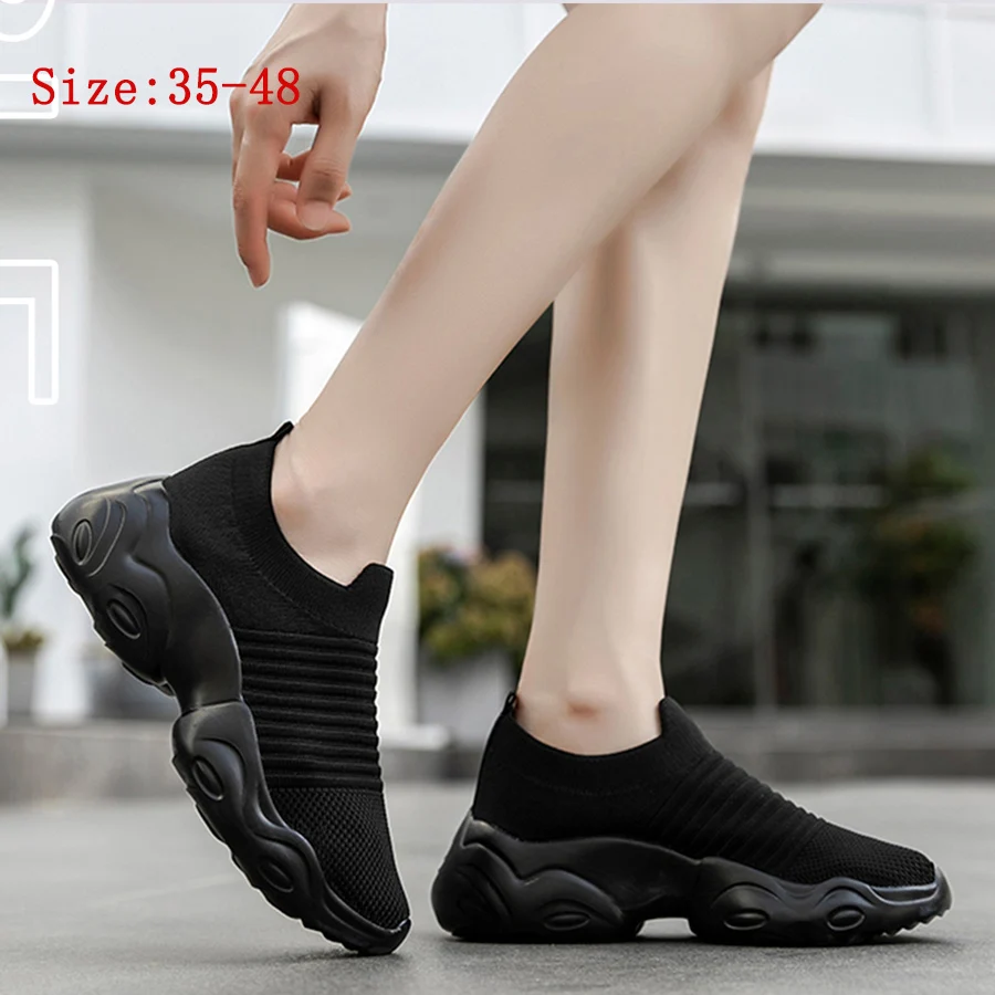 Мужские кроссовки брендовые модные демпфирующие спортивные туфли носки женские