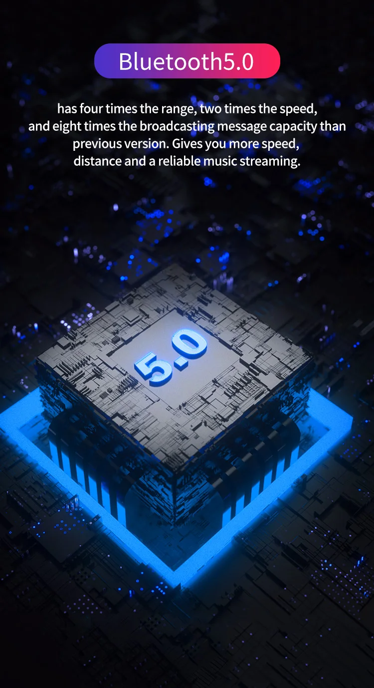 D10 TWS сенсорный Bluetooth V5.0 наушники HD стерео беспроводные наушники с шумоподавлением игровая гарнитура для смартфона