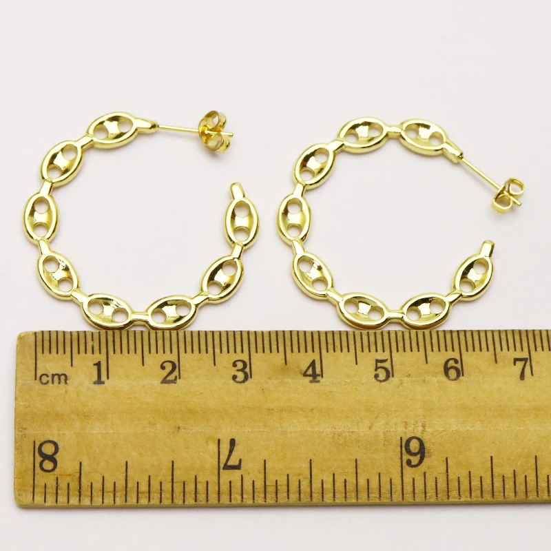 

4 Pair Round hoop earrings Circle Hoop earrings women jewelry Stud earrings Hoop earrings Gift for women jewelry 41248