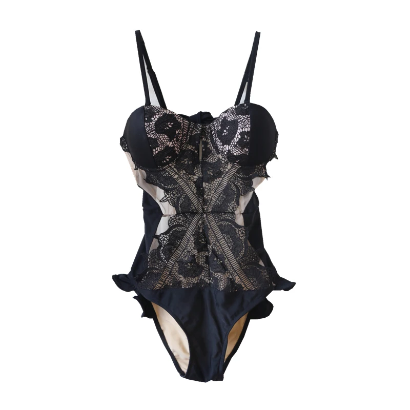 Цельнокроеное платье летний купальник бикини на подкладке для женщин