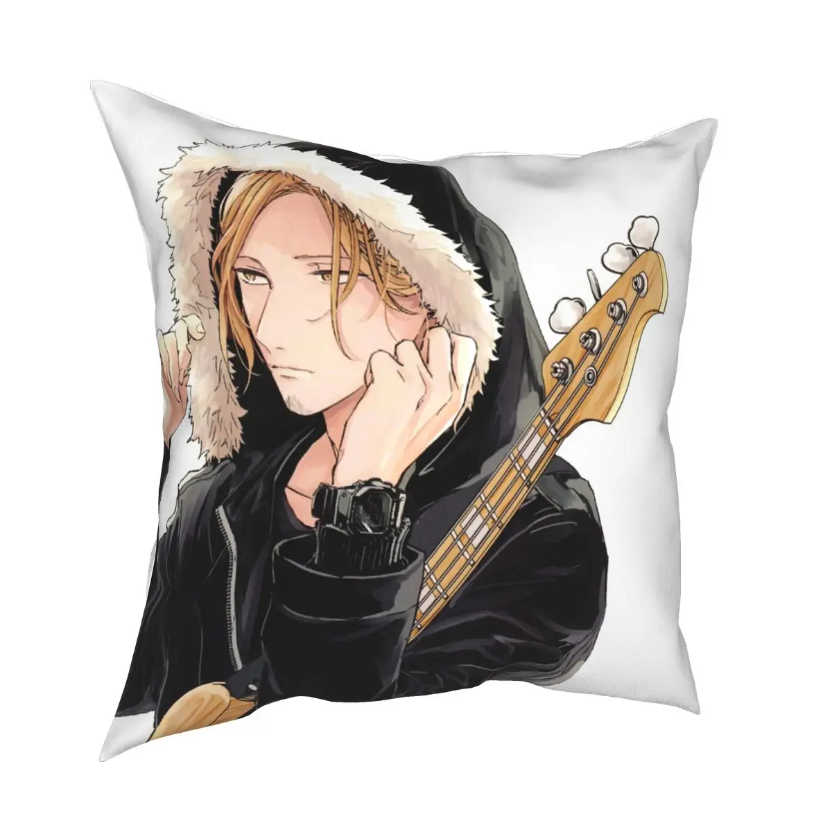 

GIVEN Nakayama Haruki Pillowcase Printing Polyester Cushion Cover Gift Throw Pillow Case Cover Home Dropshipping 45*45cm