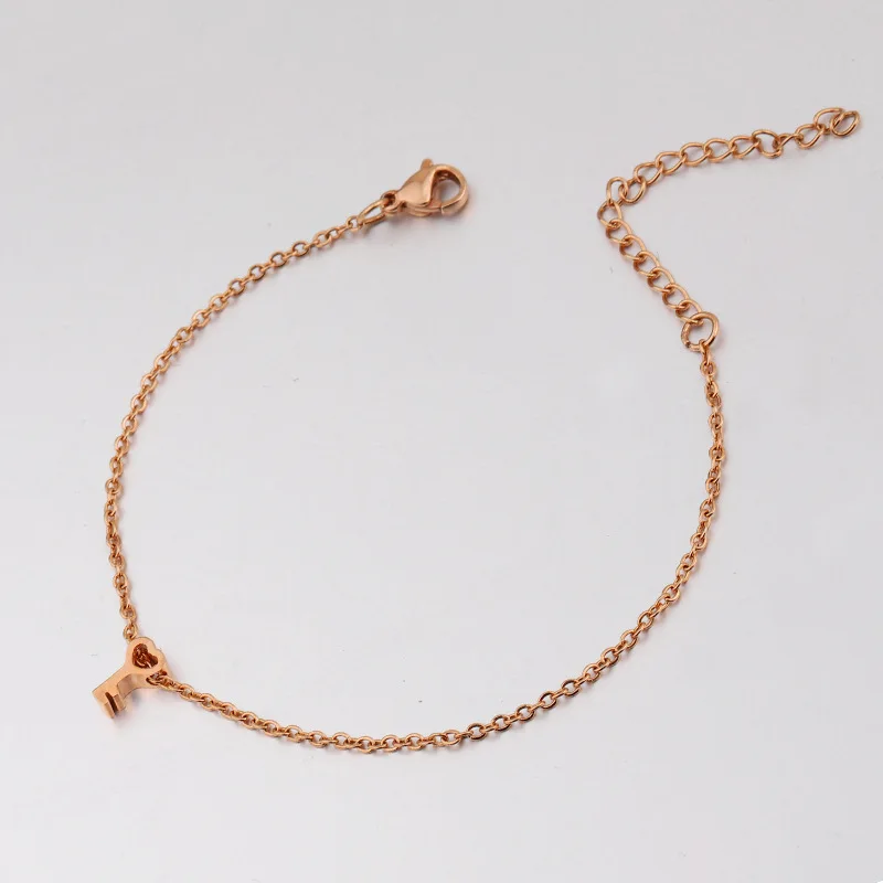 1 шт. золотые брелки из нержавеющей стали цепочка для ключей браслеты женщин