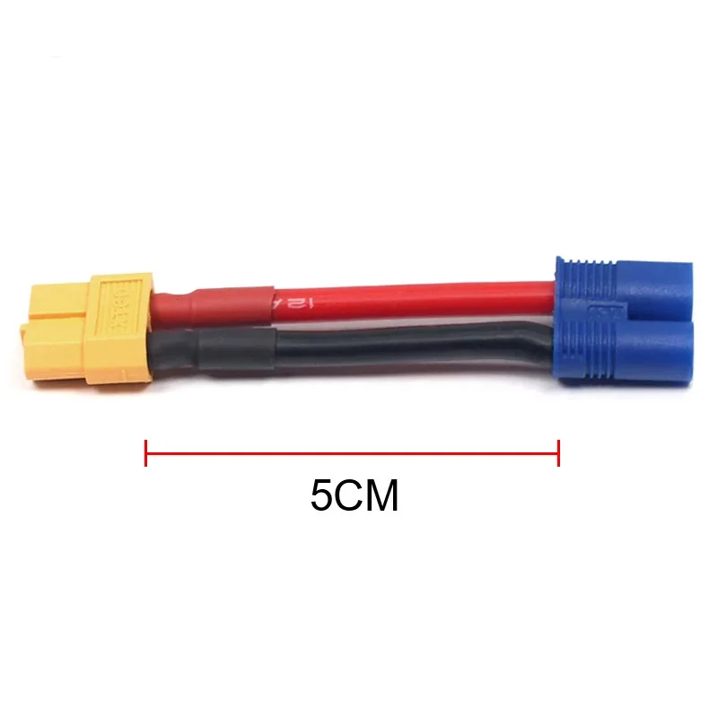 Зарядное устройство XT60 XT90 EC5 EC3 T Deans штекер 4 0 ММ переходники Мама-папа 14AWG 5 см