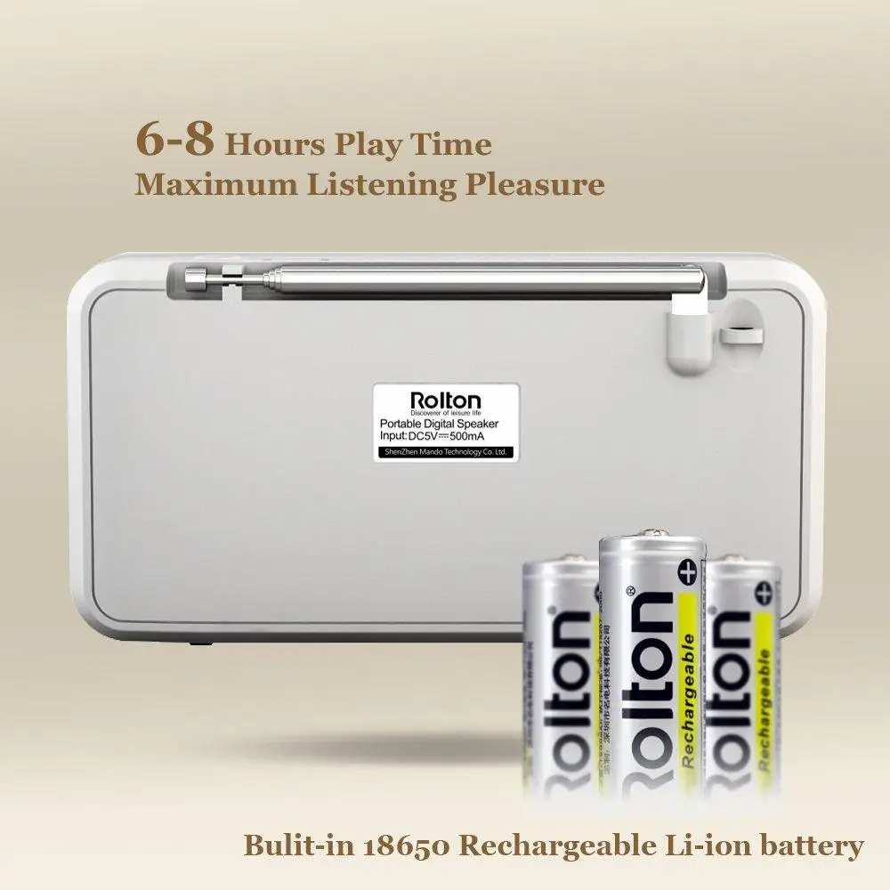 

E500 Bluetooth Speakers Portable Stereo FM Radio Clear Bass Dual Track Speaker TF Card USB Music Player With Microphone