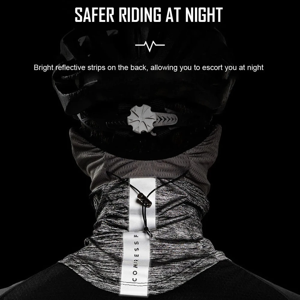 NEWBOLER летний велосипедный шарф для прогулок бега велосипедная маска лица повязки