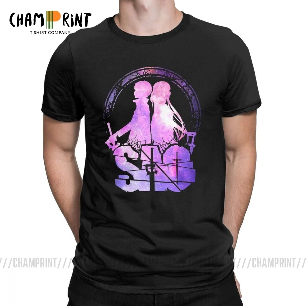 Мужская винтажная футболка из чистого хлопка с коротким рукавом|Мужские