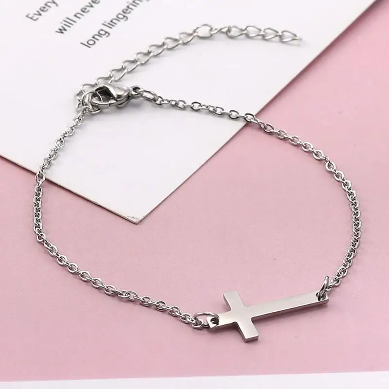 Модное ожерелье с подвеской в виде Креста для женщин и мужчин подарок из