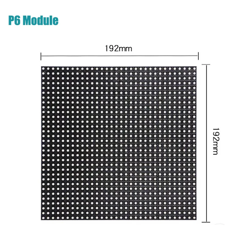 Полноцветный светодиодный модуль Lightall P6 SMD3528 комнатная матрица 3 в 1 СВЕТОДИОДНЫЙ