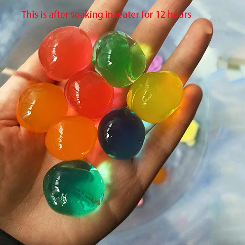 10/30 шт./лот большая кристальная почва грязь гидрогель детская игрушка водные