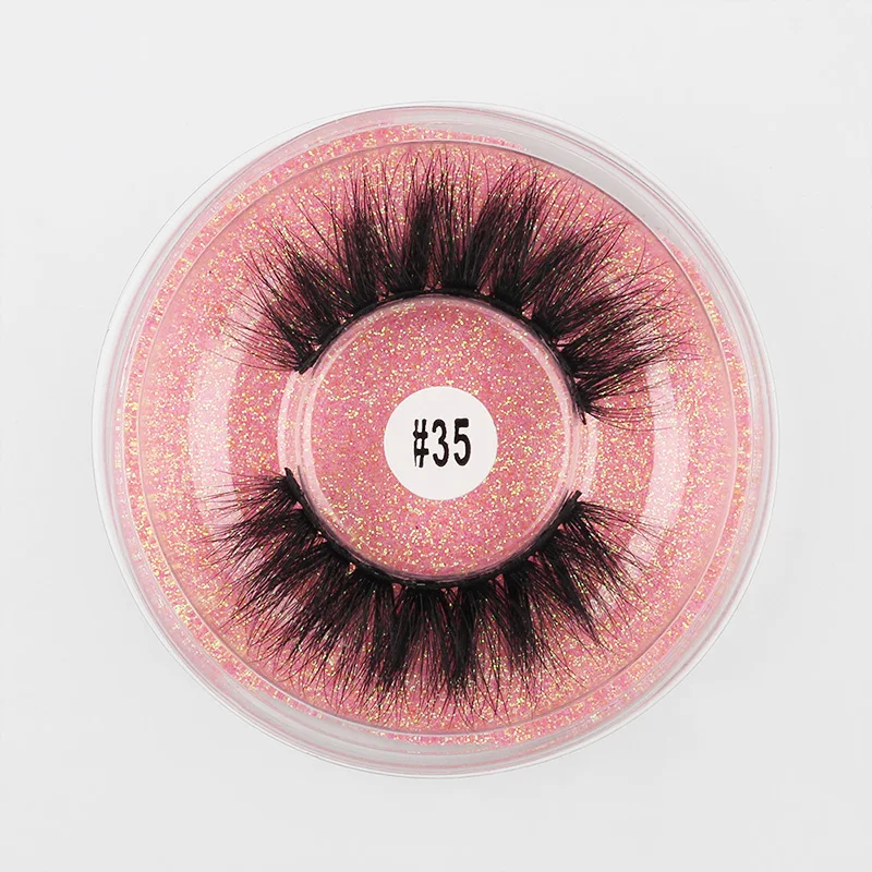 

3 Pairs 3D Mink False Eyelashes Natural Long Fluffy Wispy Faux Lashes Soft Curling Thick Handmade Lashes Bulk Eyes Makeup Tool
