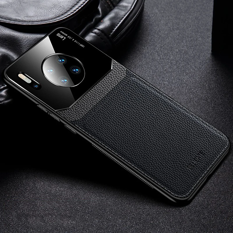 

Case For Huawei Mate 10 20 X 30 Pro PC Grained Skin-pattern Retro Leather Cover for Huawei Nova 3 3i 4 4E 5 5i 6 7 Pro SE Cases