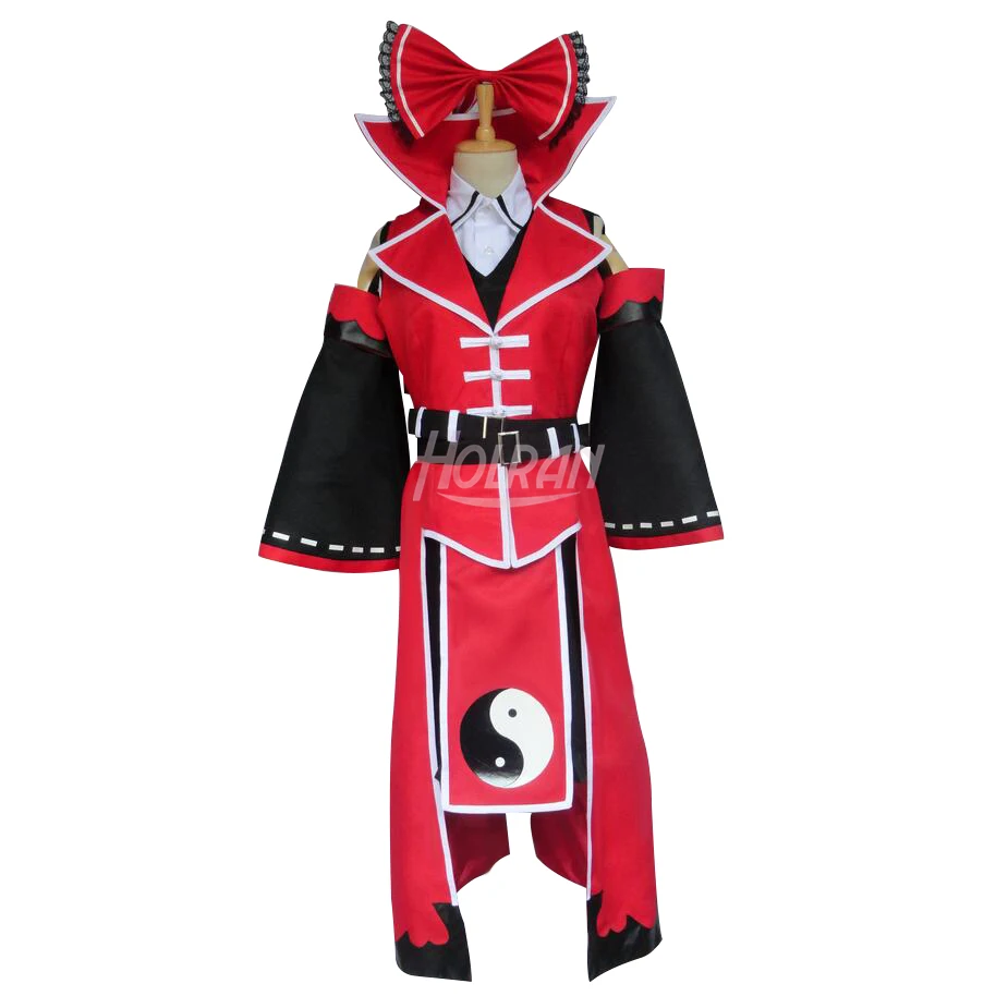 

Game Anime Touhou Project cosplay costume Hakurei Reimu dress coat bow suit Halloween party anime show