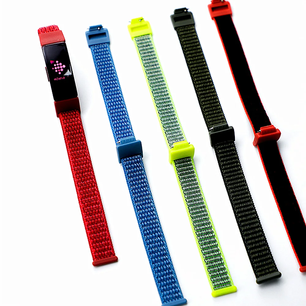 Нейлоновый ремешок для Fitbit Inspire HR band трекер активности Спортивная Петля Браслет
