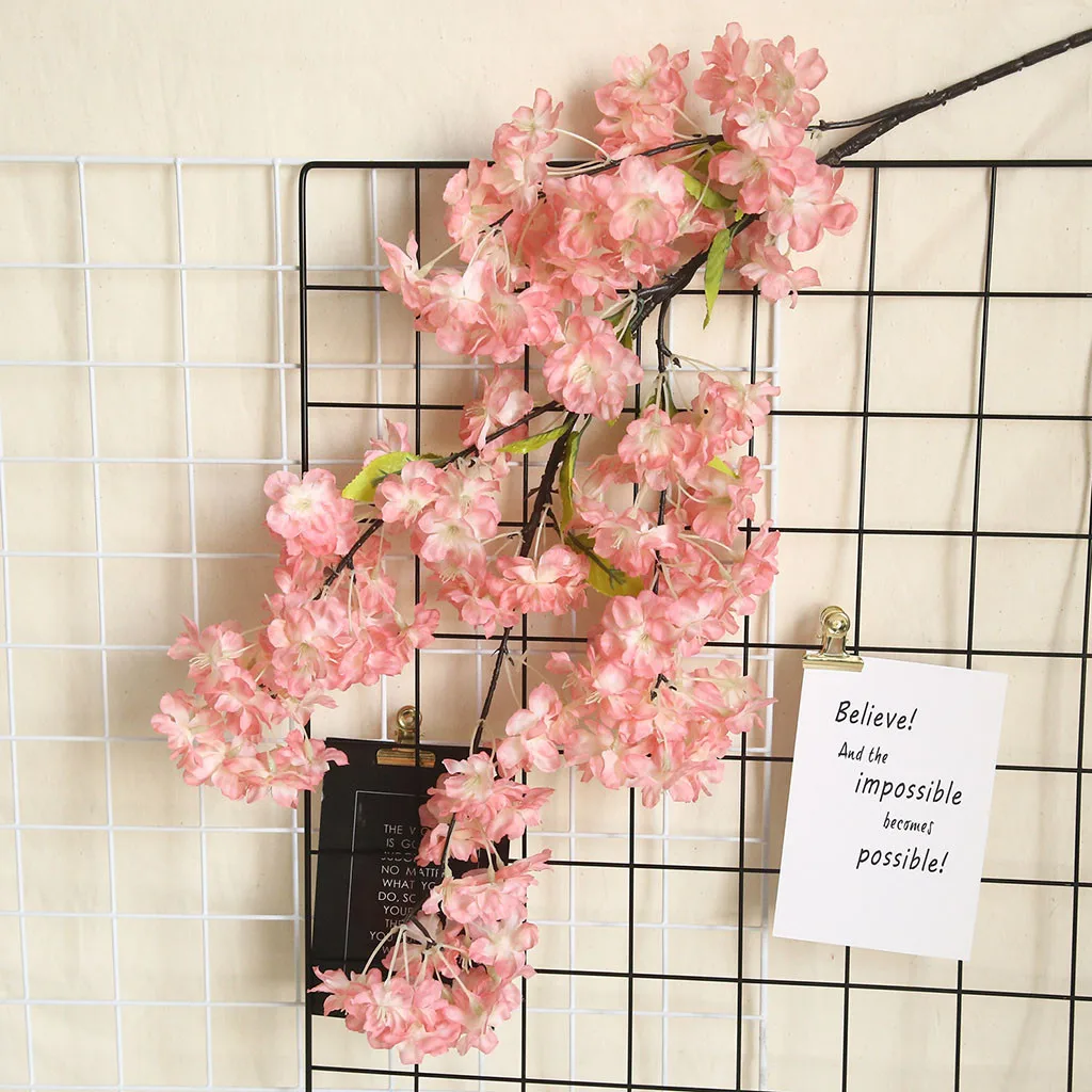 Artificial Flowers for Wedding Home Decoration DIY Craft Gift Bride Wreath Scrapbooking Fake Flower decor INS plant wall 8P | Дом и сад