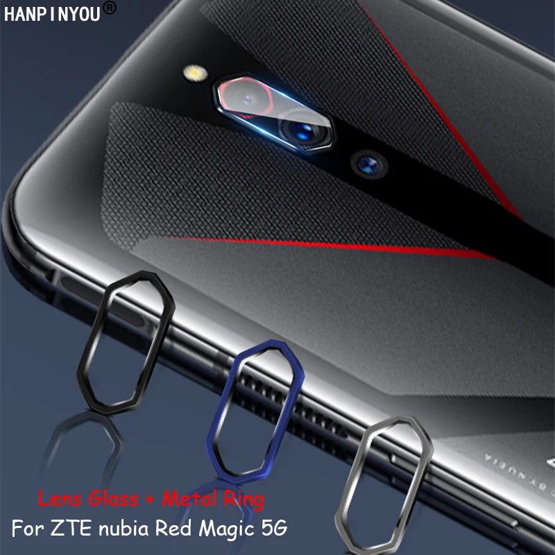 Защитный чехол для ZTE nubia Red Magic металлический с кольцом и задней камерой 6 65 дюйма +