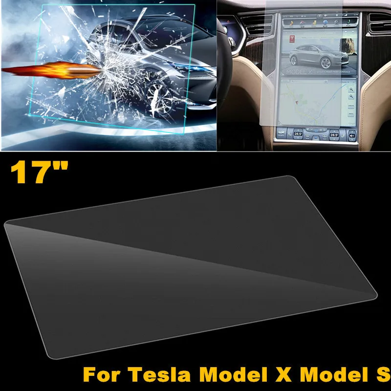 

17" Inch HD/Blue Ray Center Control Touchscreen Car Navigation Touch Screen Protector Protective Films For Tesla Model X Model S