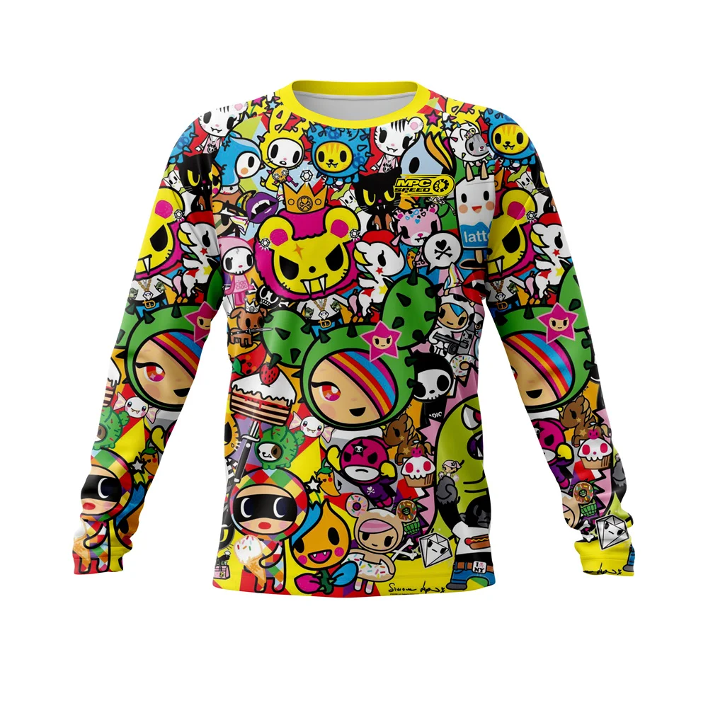 Одежда для мотокросса эндуро горнолыжная майка с длинным рукавом одежда горных