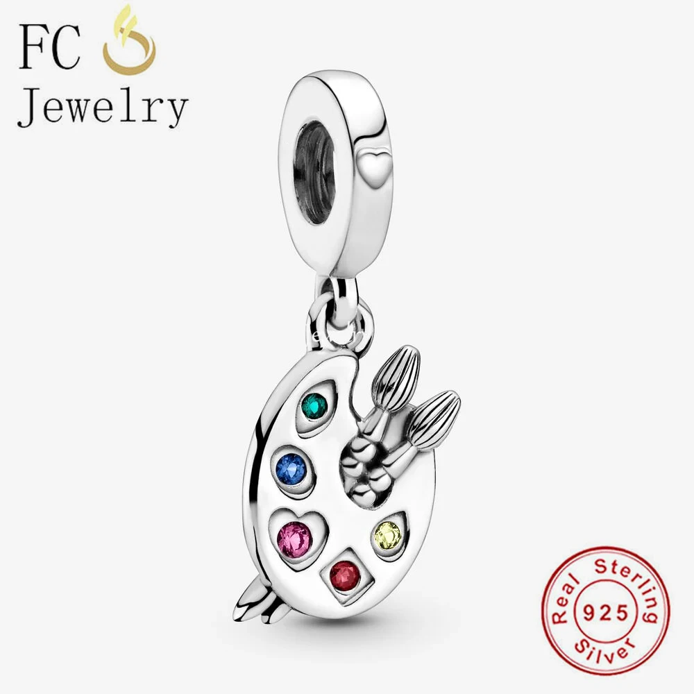 FC ювелирные изделия подходят для оригинального браслета Pandora 925 Серебряный CZ