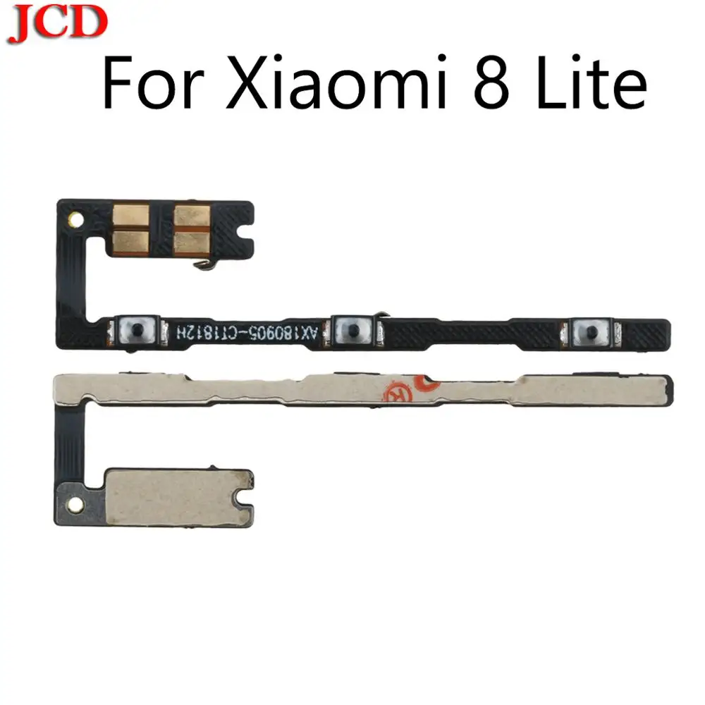 Шлейф JCD для регулировки громкости звука Xiaomi 8se Lite кнопка включения и выключения