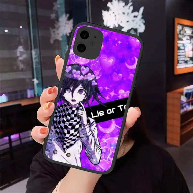 

Danganronpa V3 Phone Case For iphone 12 11 8 7 plus mini x xs xr pro max matte transparent cover