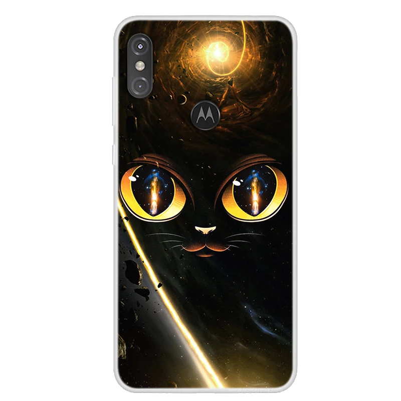 Ультратонкий мультяшный Мягкий силиконовый чехол для телефона Motorola Moto One G5 G5S Plus G6