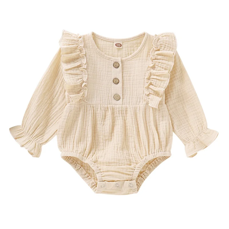 Милые Детские боди осенняя одежда для новорожденных девочек Детский костюм