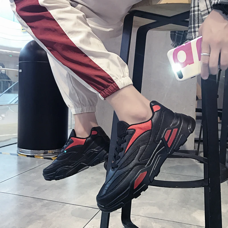 Men Running Shoes Sports Sneakers Flats Breathable Mesh Summer Outdoor Walking Man Athletic Lace Up Platform Comfortable &quot | Обувь