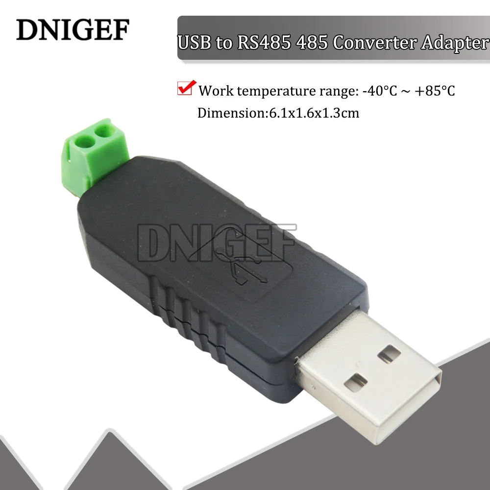 DNIGEF USB to RS485 485 Converter Adapter Support Win7 XP Vista Linux Mac OS WinCE5.0 RS 485 RS-485 for Arduino