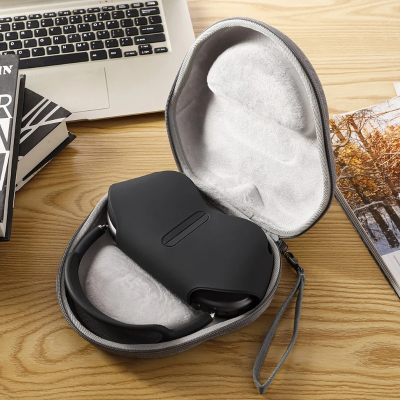 Waterproof EVA hand strap design Storage Bag Travel Protective Case Carrying Box Cover for -Airpods Max Wireless Headset | Электроника