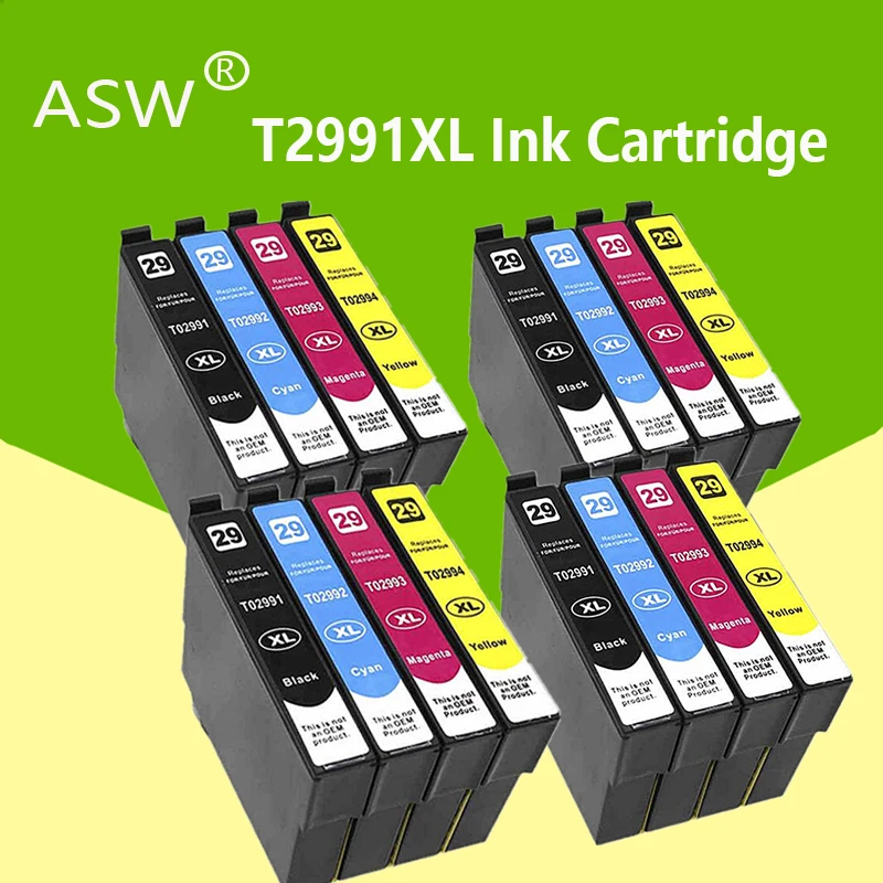 Совместимый чернильный картридж ASW T2991 29XL для EPSON XP255 XP257 XP332 XP335 XP342 XP 235 245 247 255 257 332