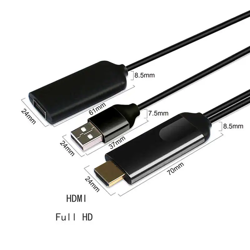 Новый C89 Wifi беспроводной экран для зеркального литья общий кабель программный