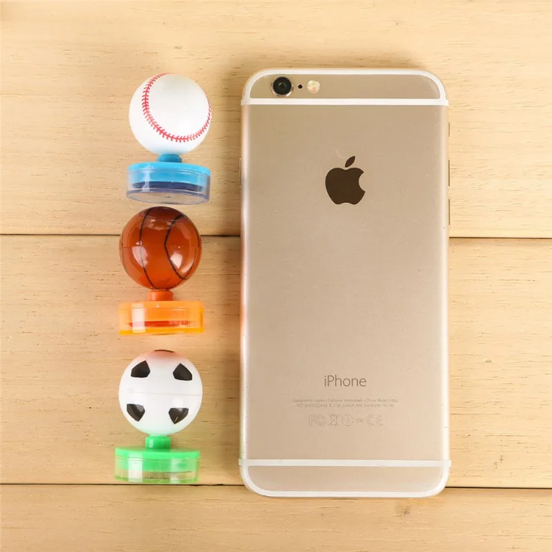 

3pcs Children Custom Plastic Rubber Self Inking Stamp Toys Kids Sport Cartoon Football Baseball Basketball Stamper