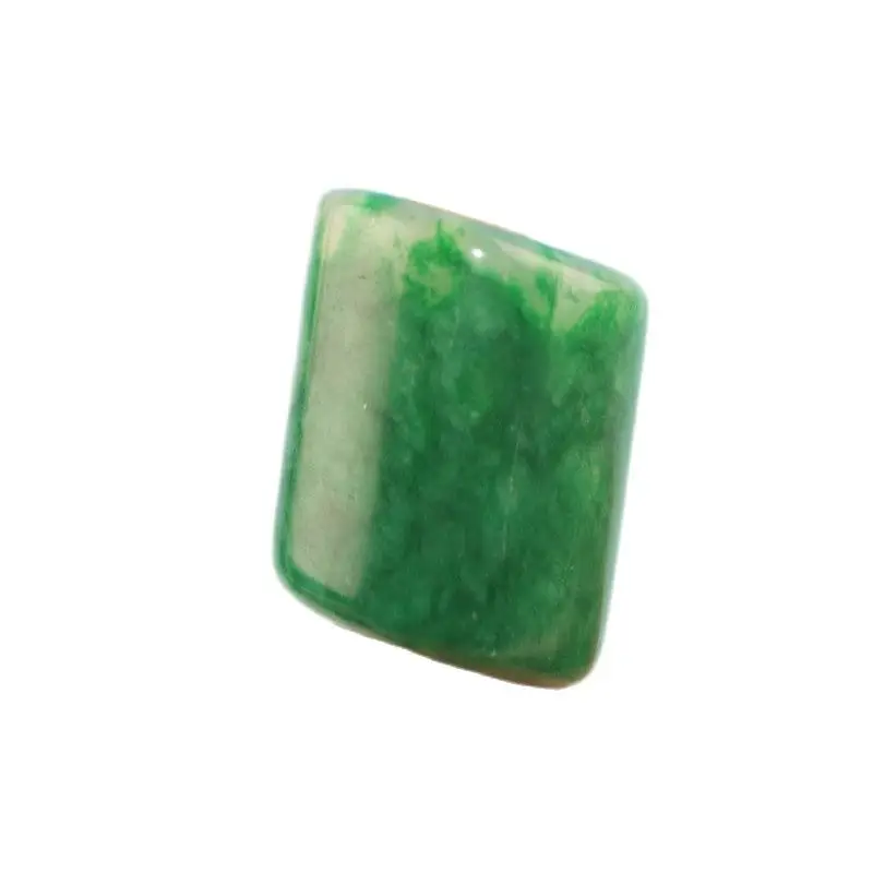 Китай (материк) натуральные нефриты напальчник зеленый пальца кольцо | Дом и сад