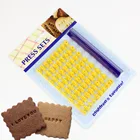 Алфавит, цифры, буквы, глиняный штамп, набор пресс для тиснения, штампы для печенья, печать имени, керамические инструменты для керамики