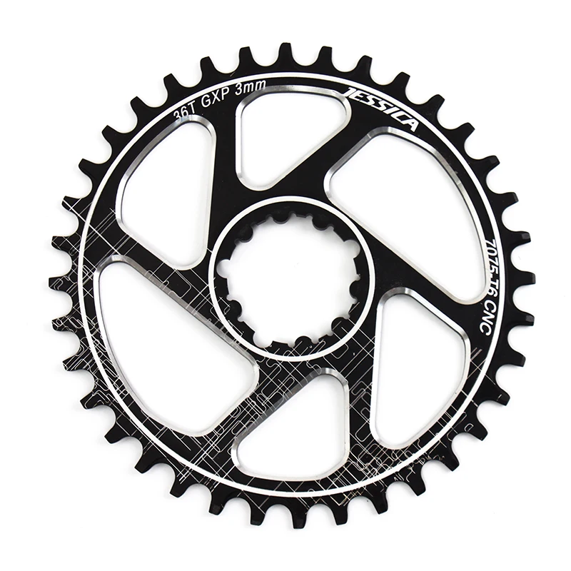 GXP велосипед Fixed фиксированная передача смещение 3 мм узкий широкий MTB цепь 32T 34T 36 38T Fit XX1 X9 XO X01 BB30 велосипедный Кривошип