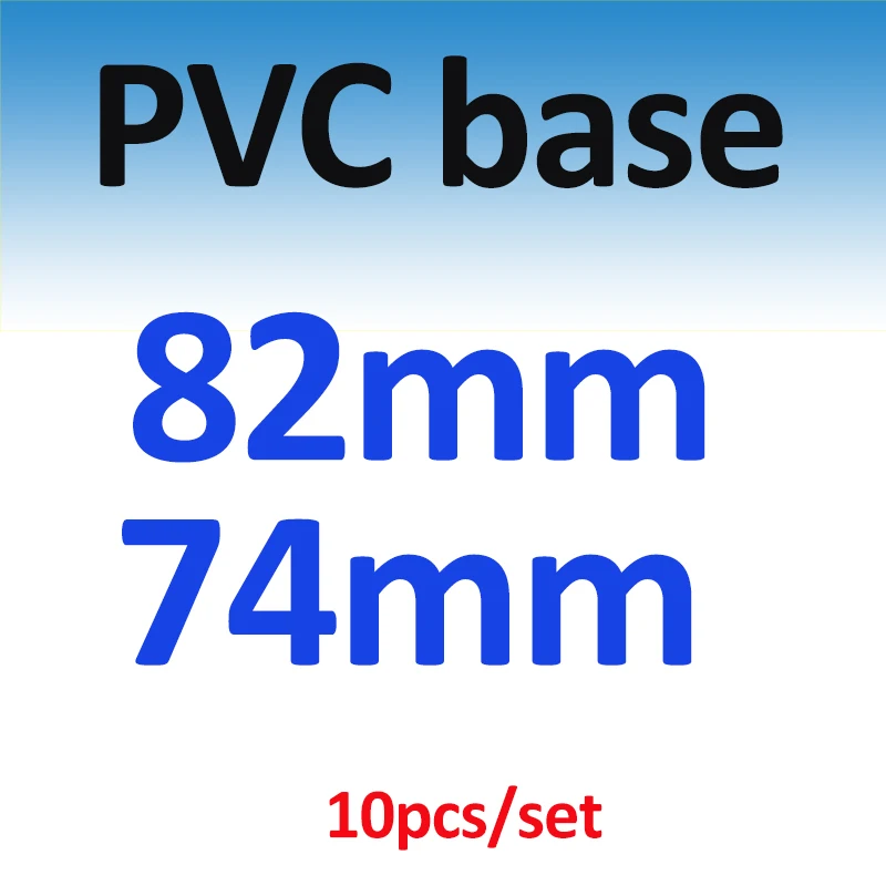 

10PCS PVC Car Front Hood Bonnet Stickers Badge 82MM Trunk Emblem Caps 74MM for F10 E36 E46 E39 E38 E90 E60 Z3 Z4 X3 X5 X6 3 5 7