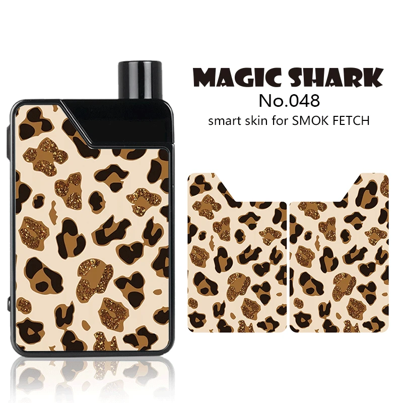 

Magic Shark 2.5D Football Club Messi Ronaldo Flower Leopard Vape Stereo Sticker Film Cover for SMOK FETCH