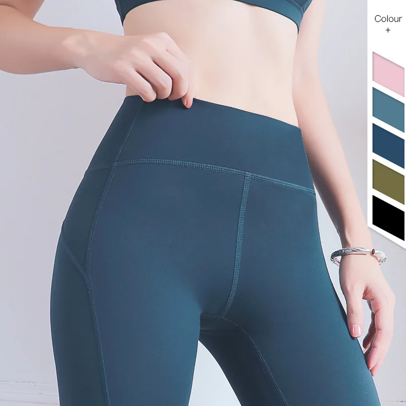 OCQBI женские брюки для занятий йогой и спортом, леггинсы для бега, спортивные эластичные леггинсы для фитнеса, Бесшовные женские Леггинсы для йоги, сексуальные леггинсы с высокой талией