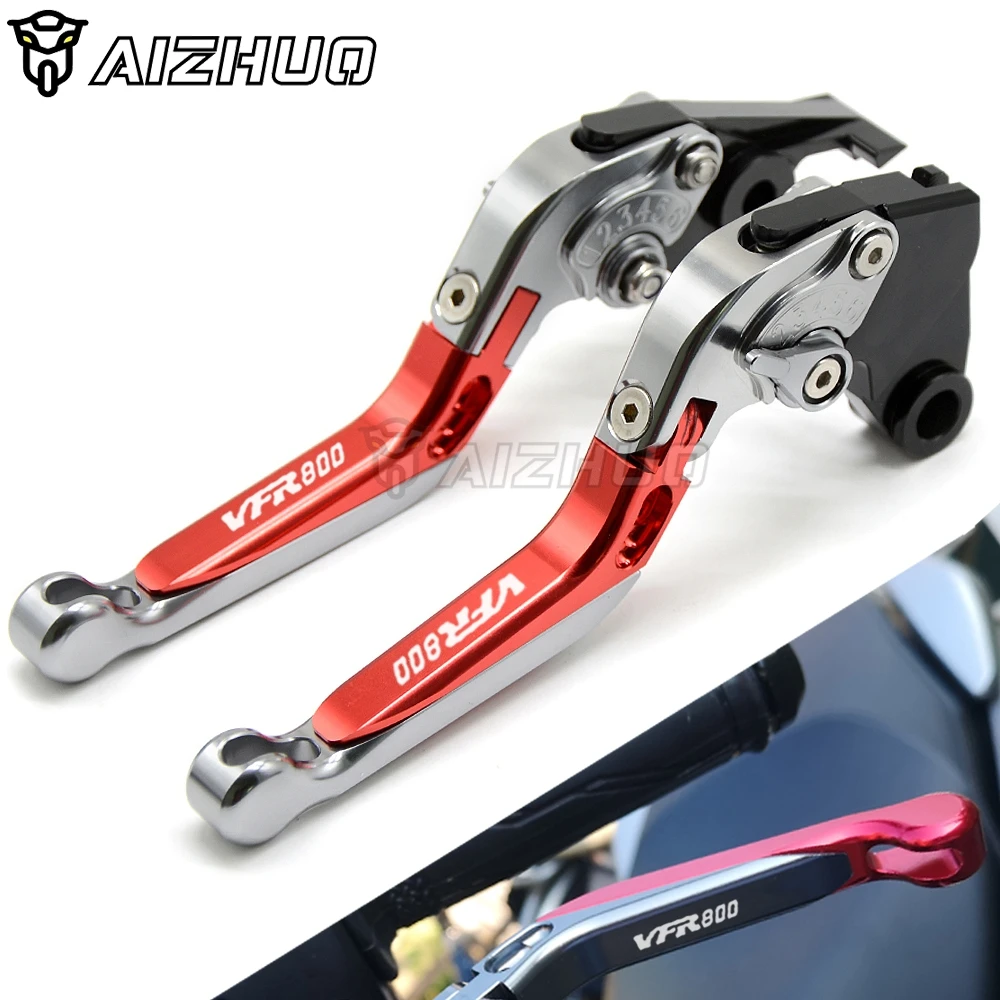 

Brakes Clutch Lever Handle CNC Aluminum Motorcycle Accessories FOR HONDA VFR800 VFR 800 F VFR800F 2002-2015 2016 2017 2018