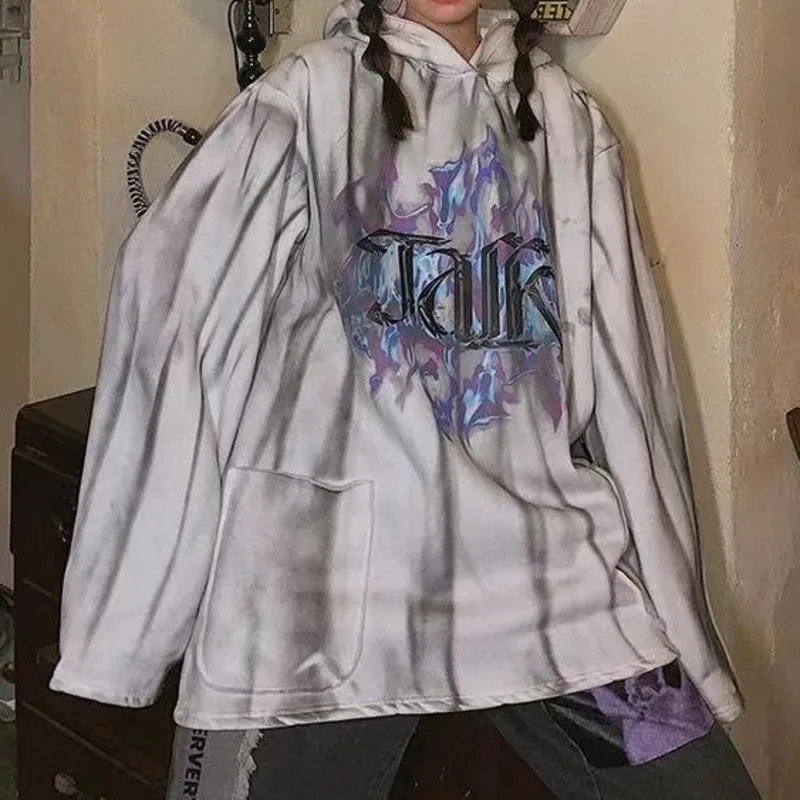 

SXGOTH Emo Alt Urbano Halloween Hoodie Plus Size Harajuku Baggy Hoody Tie Dye Oversized Women Cyber Streetwear Goth Long Sleeve