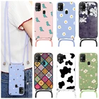 Чехол с цепочкой и ожерельем для Samsung Galaxy M31 4G, чехол для телефона, чехол для Samsung M 31, ремешок, шнур, силиконовые чехлы, чехол 6,4 дюйма