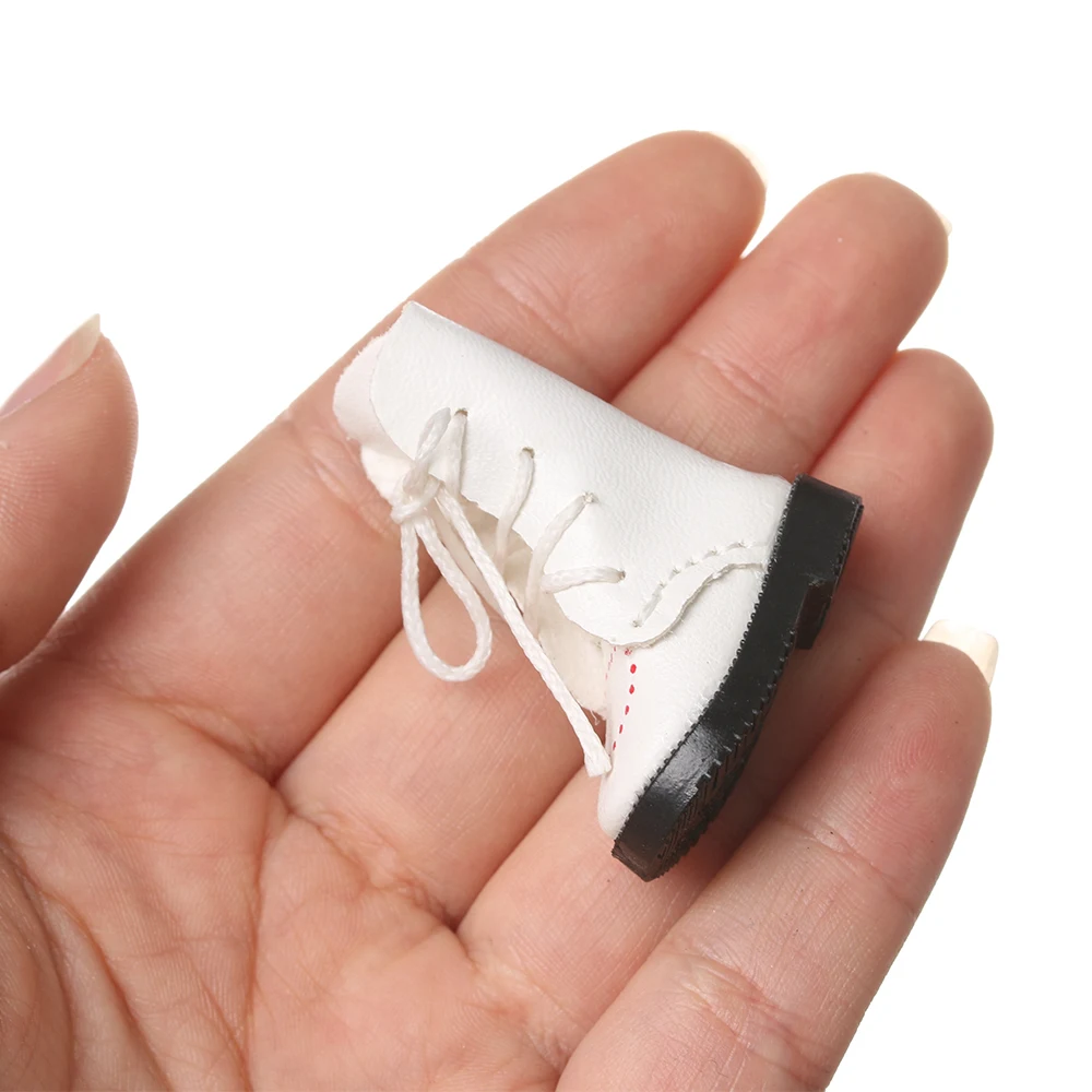 Обувь для кукол ручной работы с повязкой в форме сердца мини-ботинки из