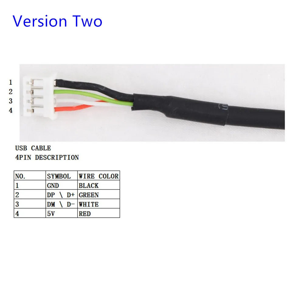 Кабель USB 1 м 5 2 3 4P2.0 сигнальный антипомех экранированный провод кабель для usb