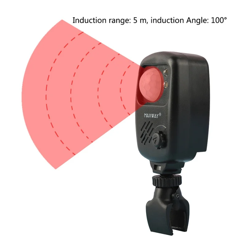 Рыболовный инфракрасный датчик звуковой сигнализации Беспроводной детектор