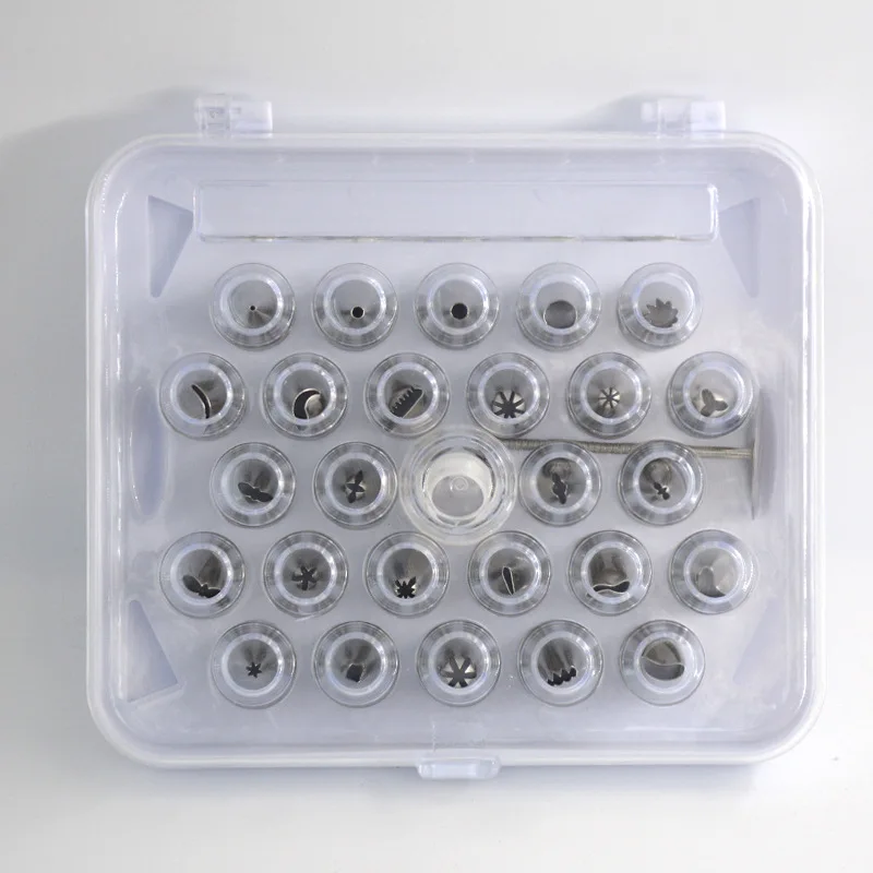 Нержавеющая сталь трубопроводы в коробке печенья торт Рот Набор 304 бесшовные